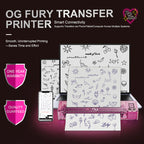 OG Produce - Tiny Tattoo - Wireless Tattoo Transfer Stencil Printer - Jennifer Barrera exclusive edition