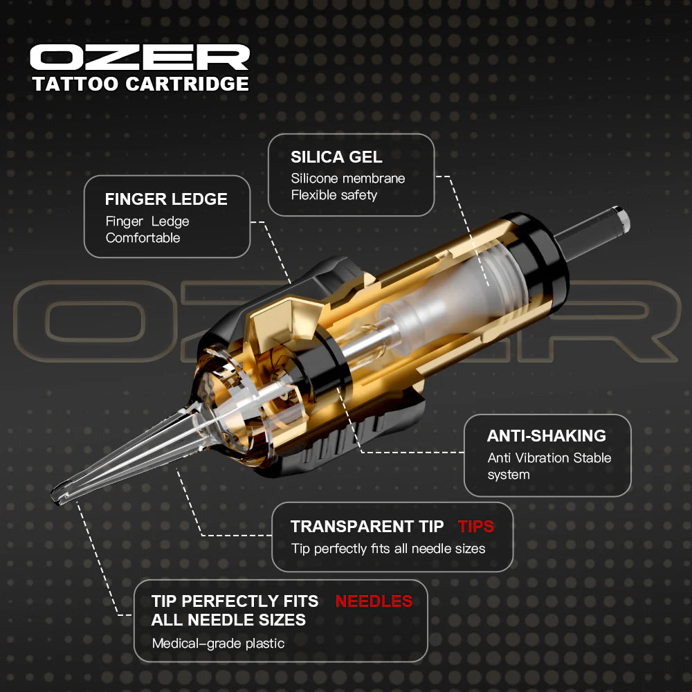 OZER - Cartridge Needles - Round Liner