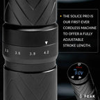 Peak Solice Pro - Adjustable Stroke Wireless Pen Tattoo Machine - Pick Color