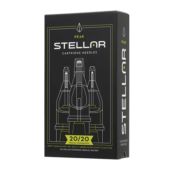 Peak Stellar Needle Cartridges - Round Liner - Box of 20 Main image