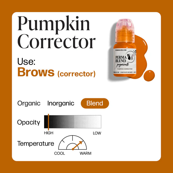 Pumpkin Corrector – Perma Blend 15 ML