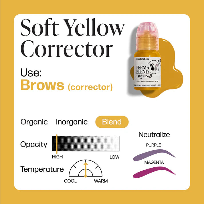 Soft Yellow Corrector – Perma Blend 15 ML Secondary image
