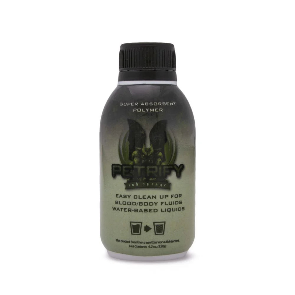 Petrify Ink Sponge — Liquid Solidifier — 4.25oz Bottle