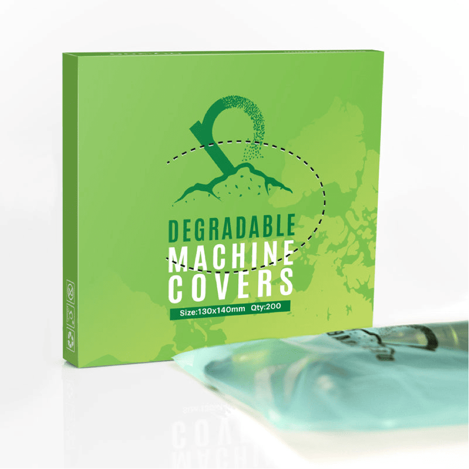 Degradable Machine Covers - 130*140mm - Qty:200 Secondary image