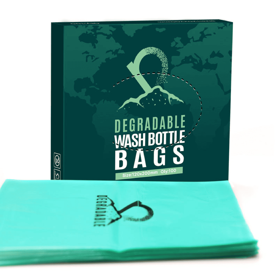 Degradable Wash Bottle Bags - 120*200mm - Qty:100 Main image