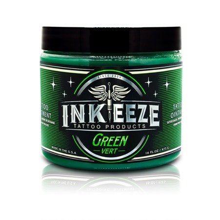 INKEEZE - GREEN TATTOO OINTMENT - 16 oz