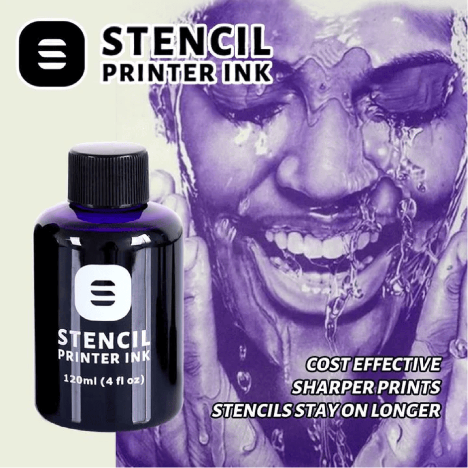 STENCIL PRINTER INK 4OZ Secondary image