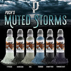 Poch's - Muted Storms Set — World Famous Tattoo Ink — Pick Size