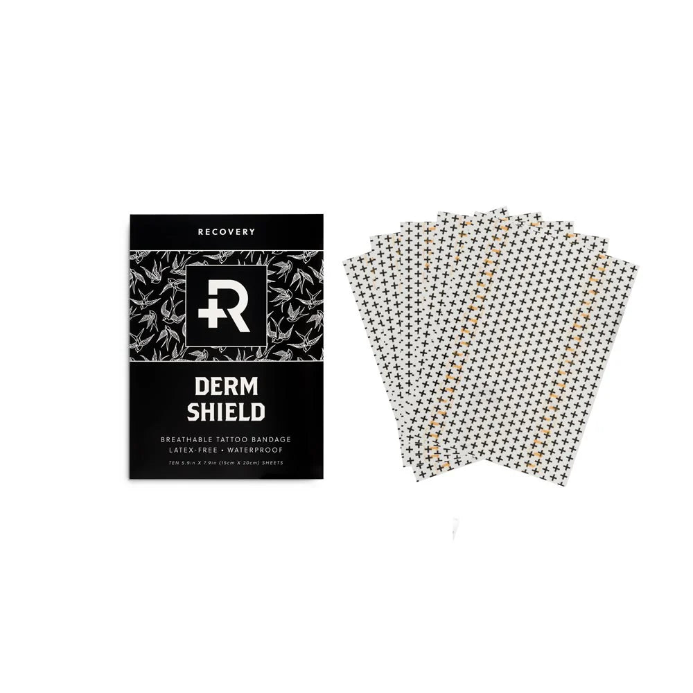 Recovery Derm Shield - 5.9"x7.9" Sheets - Pack of 10