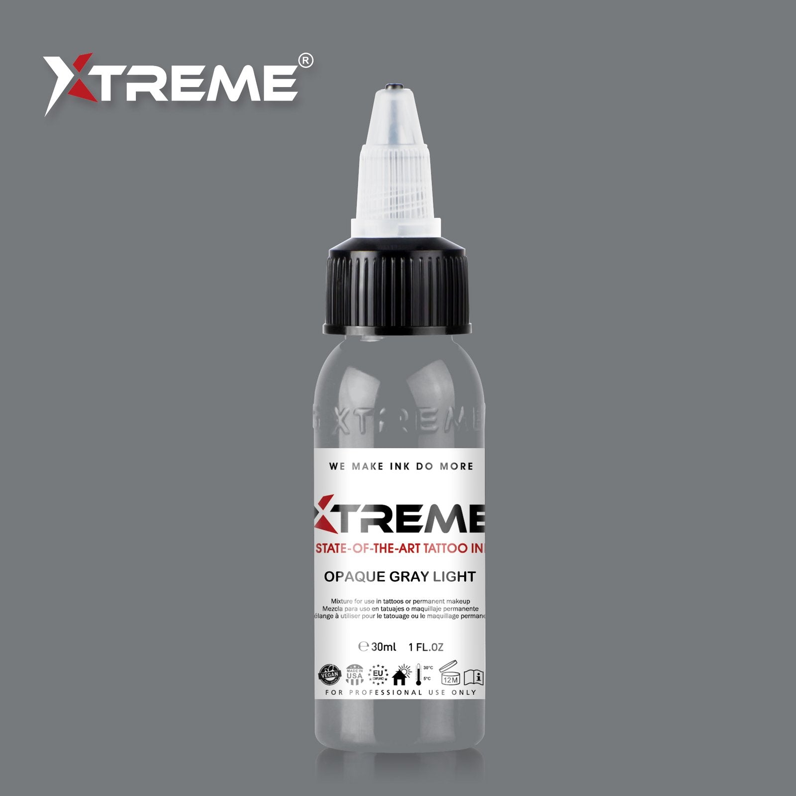 Opaque Gray Light - Xtreme Ink Main image
