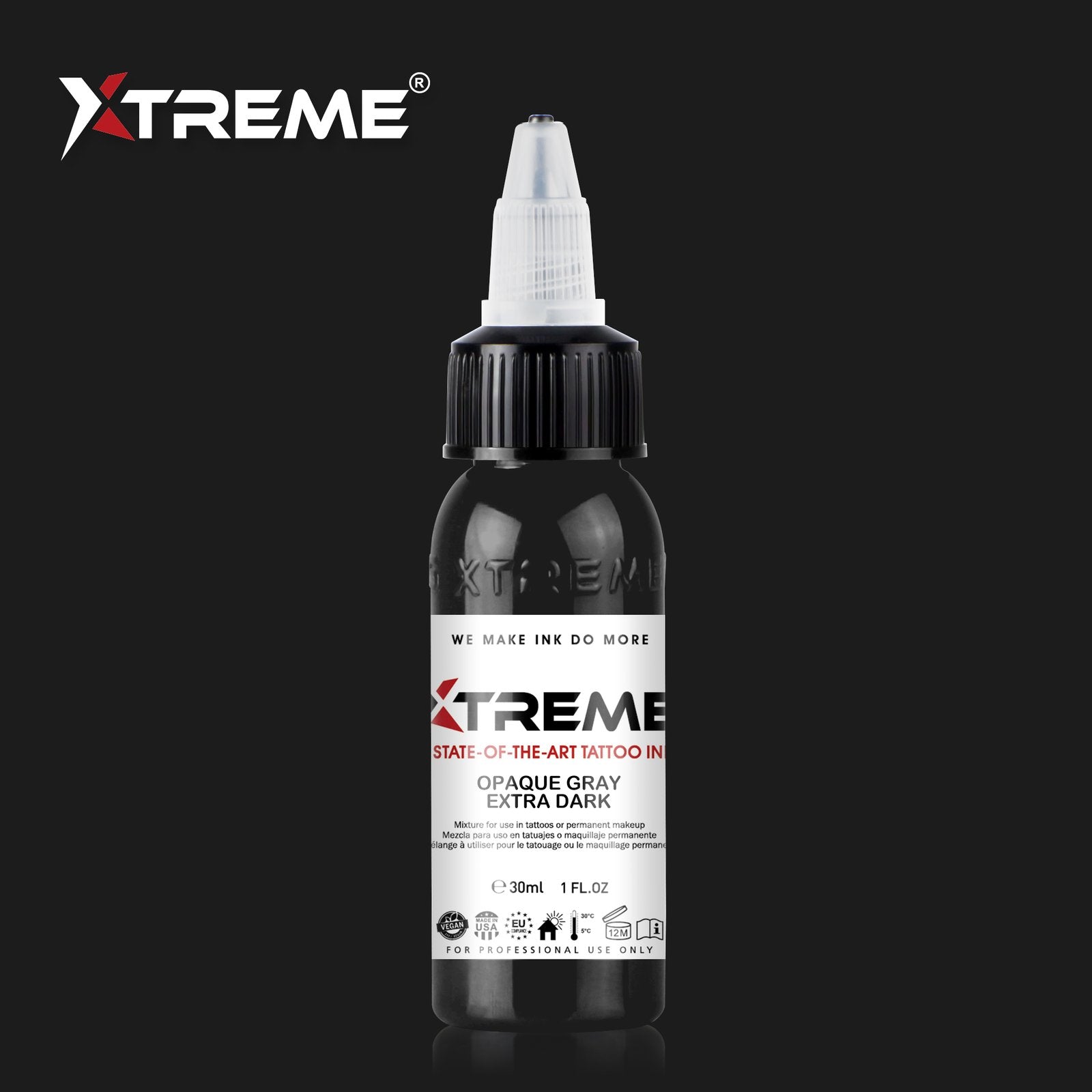 Opaque Gray Extra Dark -  Xtreme Ink Main image