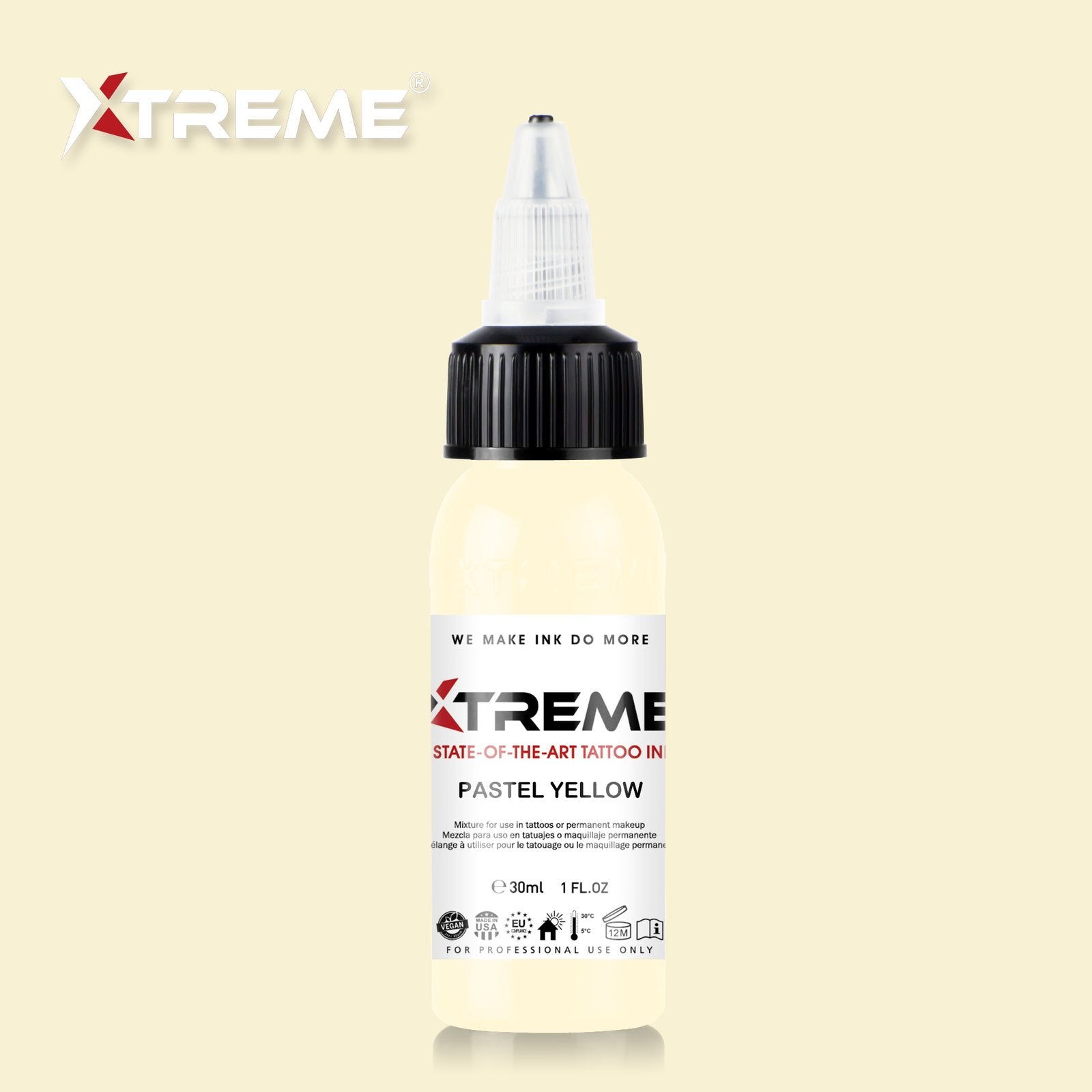 Pastel Yellow - Xtreme Ink Main image
