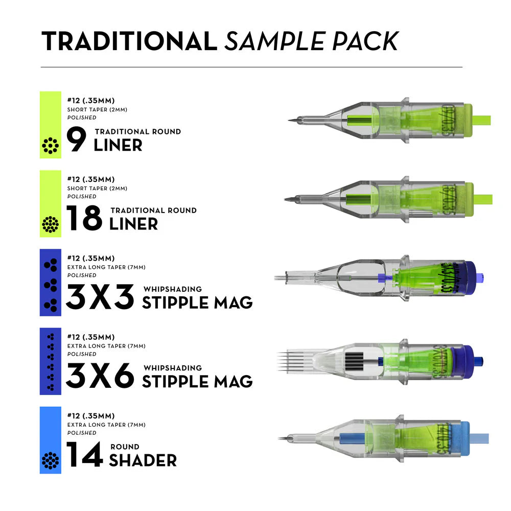 Stellar 2.0 Cartridges - Tradional Sample Pack