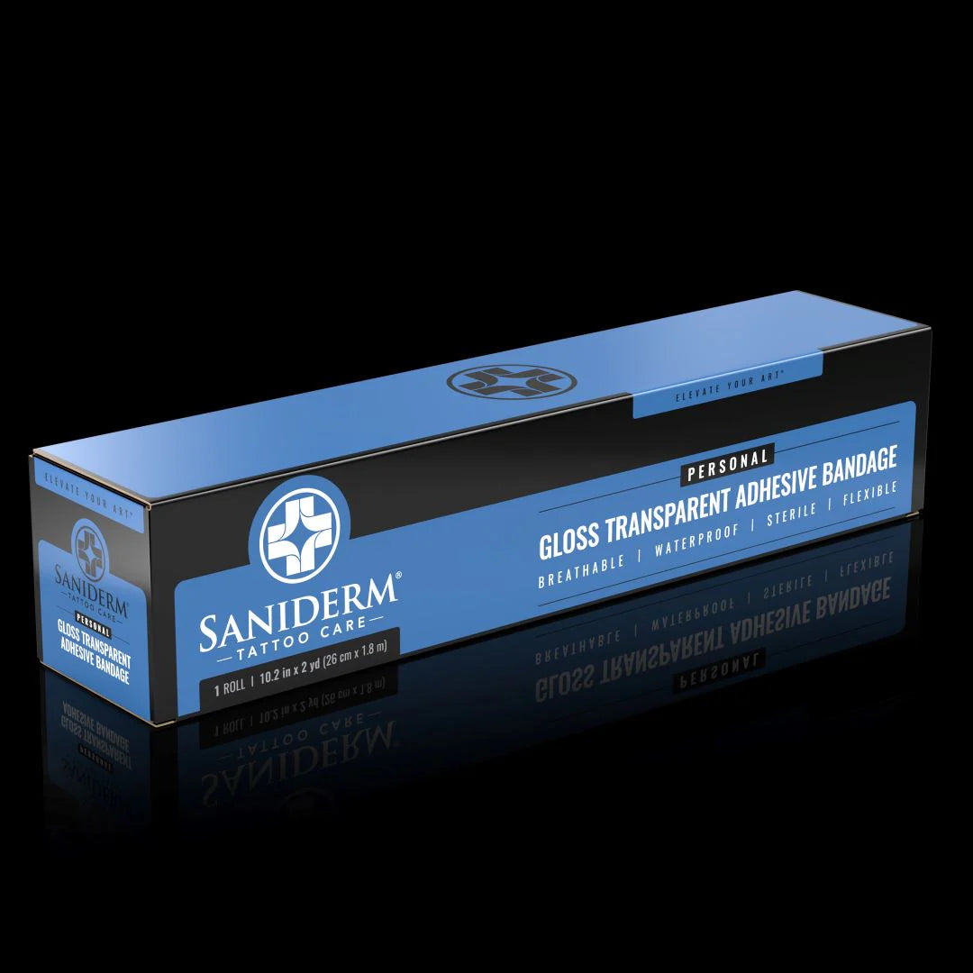 Saniderm Tattoo Aftercare Transparent Adhesive Bandage - 26cm x 1.8m Roll Main image