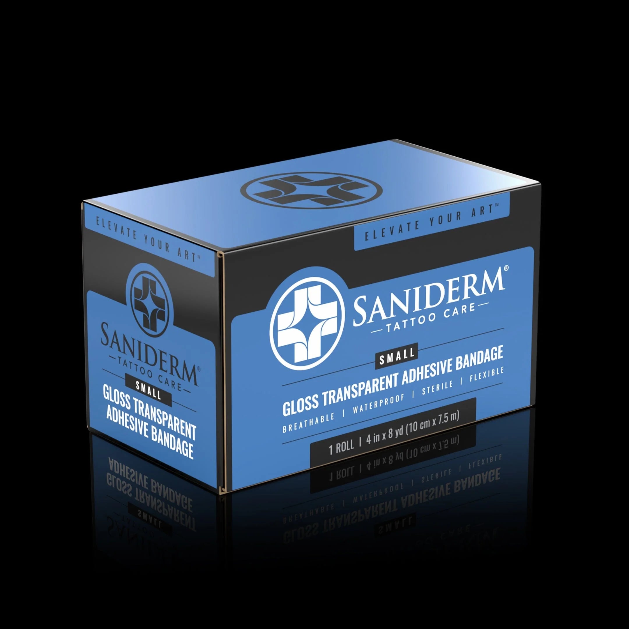 Saniderm Tattoo Aftercare Transparent Adhesive Bandage - 10cm x 7.5m Roll