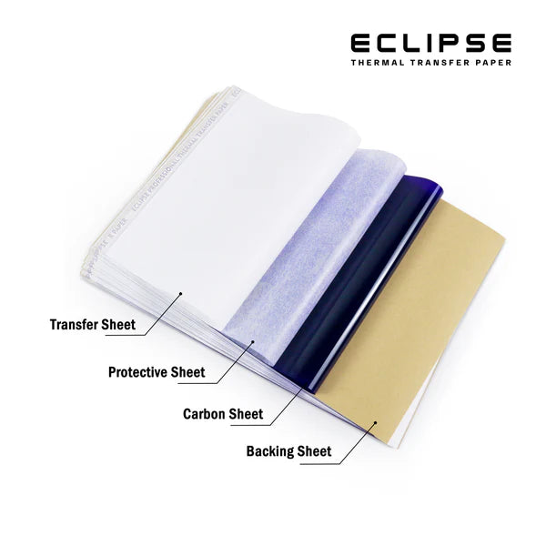 Eclipse A4 Stencil Papers For Thermal Printer By TATLAB
