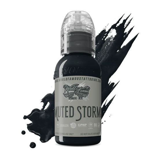 Poch's - Muted Storms Set — World Famous Tattoo Ink — Pick Size Main image