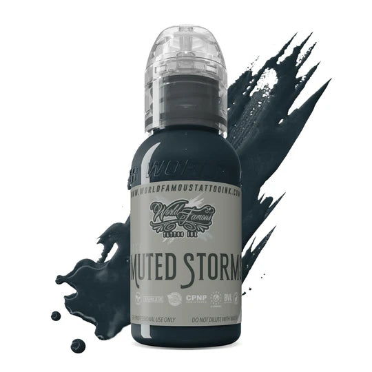 Poch's - Muted Storms Set — World Famous Tattoo Ink — Pick Size