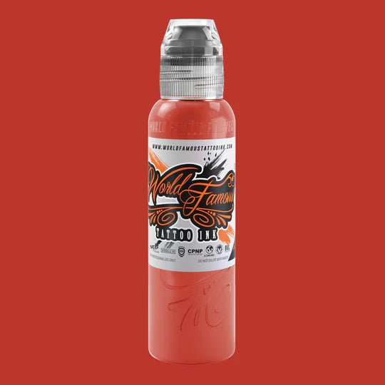 Dima NBK - Fire Red Set - World Famous Tattoo Ink - 1 oz Secondary image