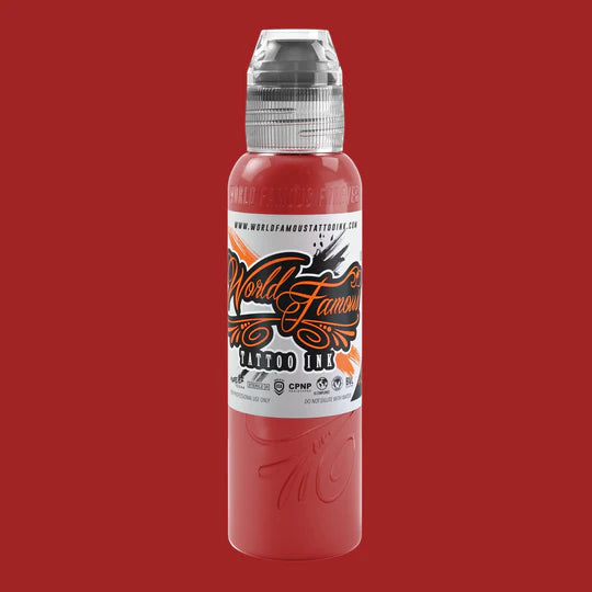 Dima NBK - Fire Red Set - World Famous Tattoo Ink - 1 oz