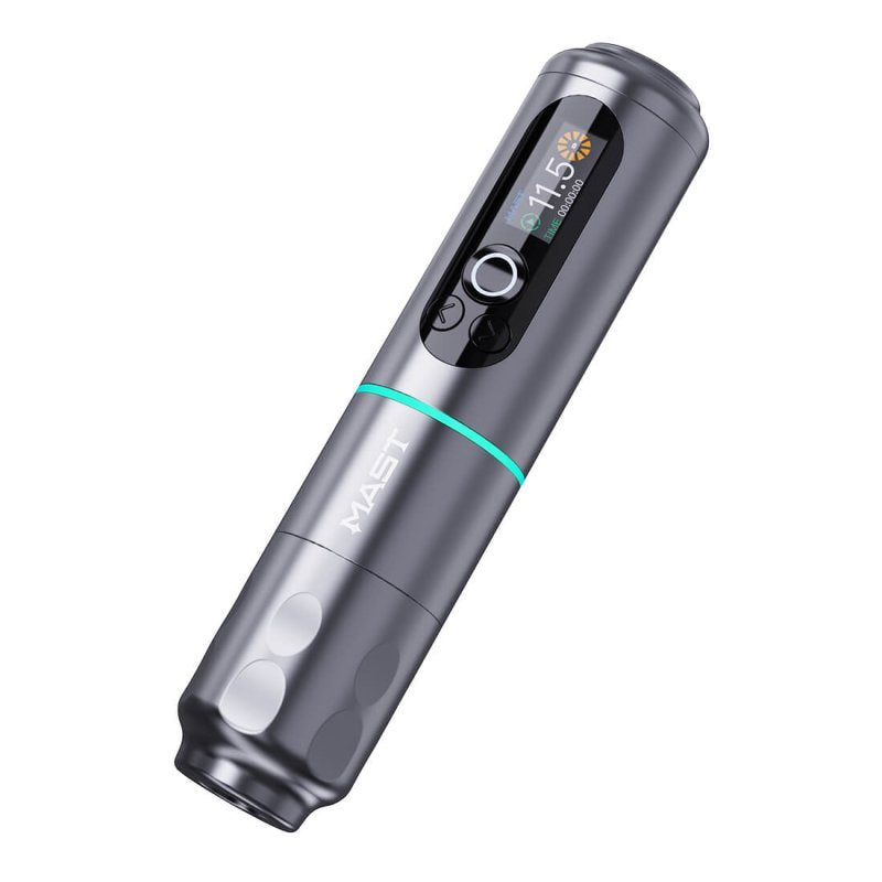 Dragonhawk Wireless Tattoo Pen Machine with 3.5MM Stroke Brushless Motor Color Screen - Gray | Mast Archer 2