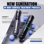 Dragonhawk Wireless Tattoo Pen Machine with 3.5MM Stroke Brushless Motor Color Screen - Gray | Mast Archer 2