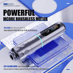 Dragonhawk Wireless Tattoo Pen Machine with 3.5MM Stroke Brushless Motor Color Screen - Gray | Mast Archer 2