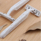 Eco Friendly Razors with 3 Blades - Biodegradable Wheat Straw Material