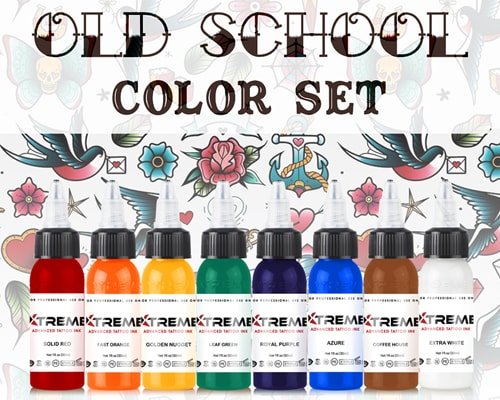 Old School Color Set - Xtreme Ink