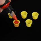 Yellow Ink Cups - 1000 Pcs