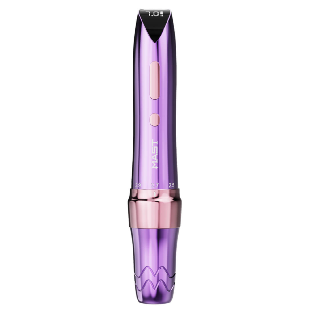 Mast P60 with RCA Adapter – Wireless Machine With 2.2MM-3.2MM Adjustable Strokes For PMU | SMP | Tattoo Secondary image