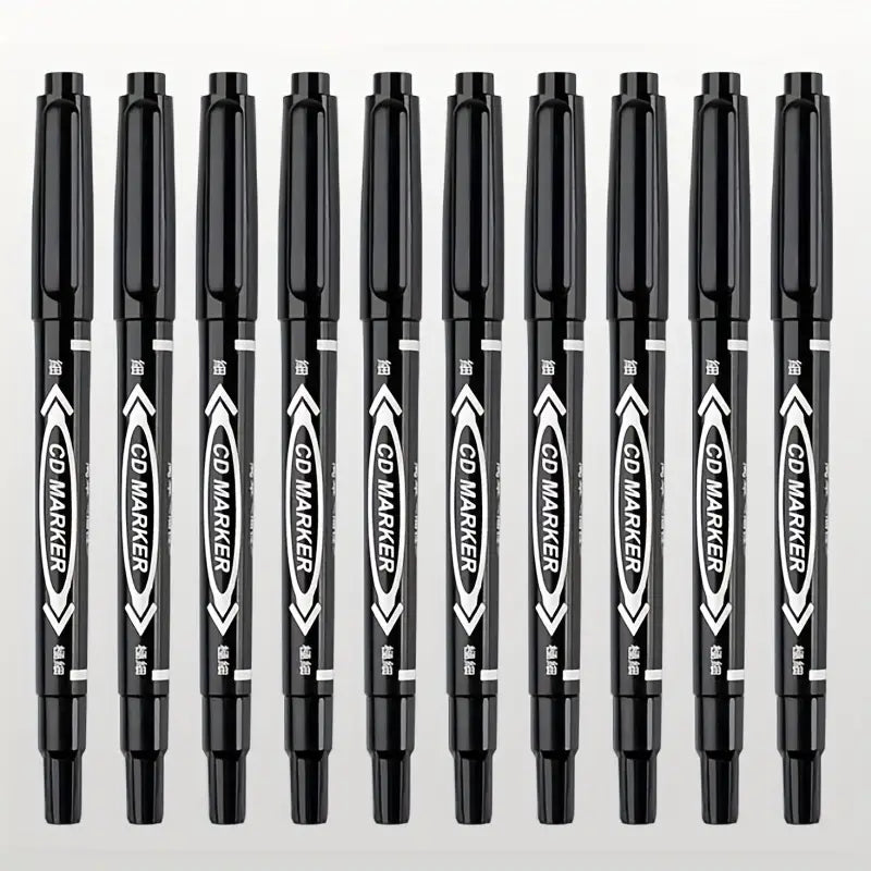 Zebili - Dual Tip Permanent Skin Marker Pen - For Freehand Tattoos