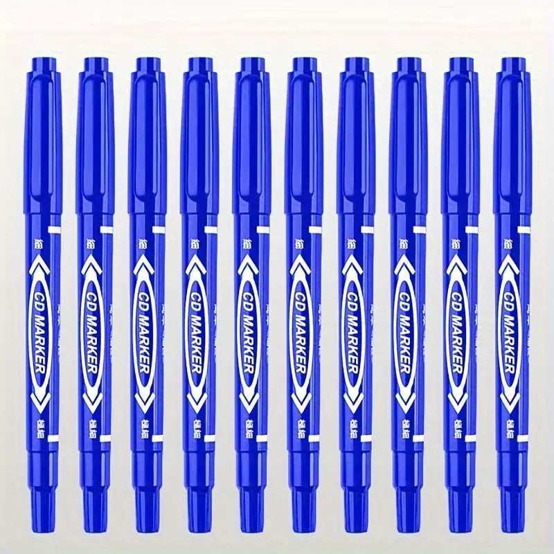 Zebili - Dual Tip Permanent Skin Marker Pen - For Freehand Tattoos