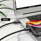 USB Data Synchronization Cable for iPhone 14/13/12/11 Pro Max, SE, X, 8, 7, 6, Charger Cable for iPad - High-Performance Charging Cord ( 2m/6.6ft/78inch )