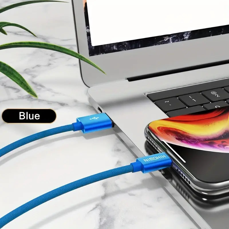 USB Data Synchronization Cable for iPhone 14/13/12/11 Pro Max, SE, X, 8, 7, 6, Charger Cable for iPad - High-Performance Charging Cord ( 2m/6.6ft/78inch )