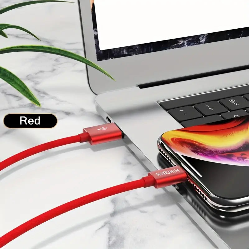 USB Data Synchronization Cable for iPhone 14/13/12/11 Pro Max, SE, X, 8, 7, 6, Charger Cable for iPad - High-Performance Charging Cord ( 2m/6.6ft/78inch )