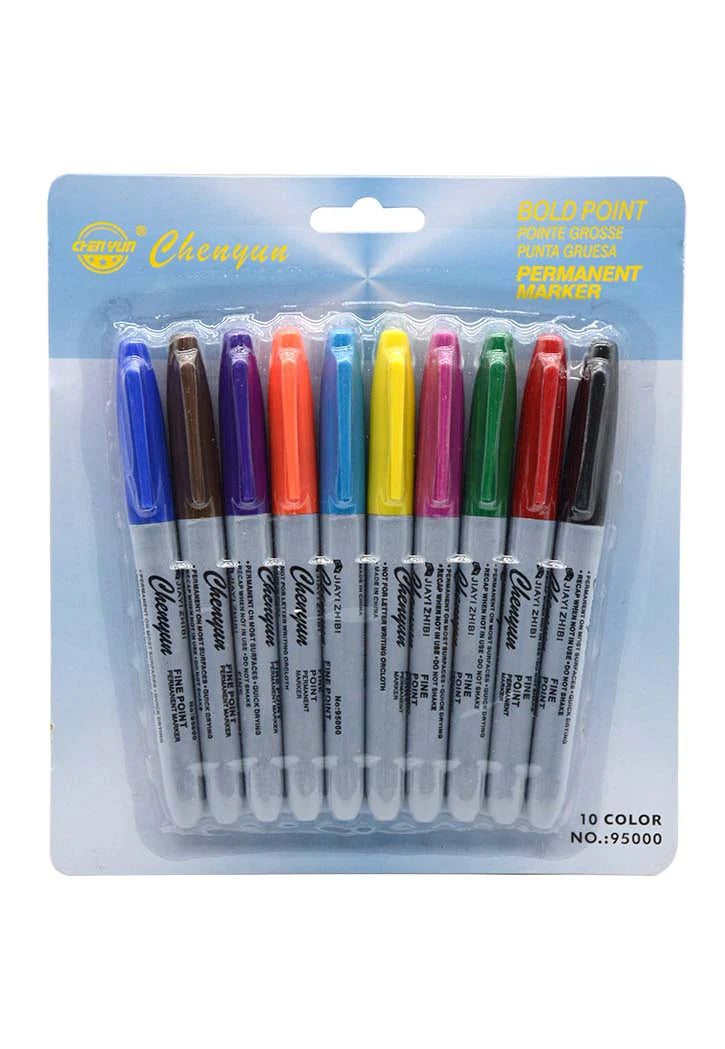 Permanent Markers - Bold Point - Chenyun