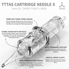 TTTAS Korea - Cartridge Needles - Round Liner