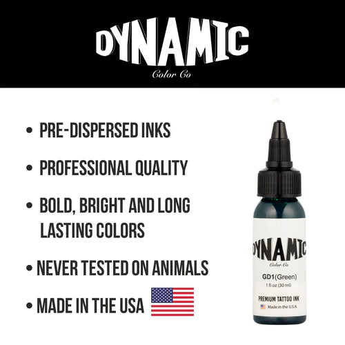 Dynamic Tattoo Ink Green