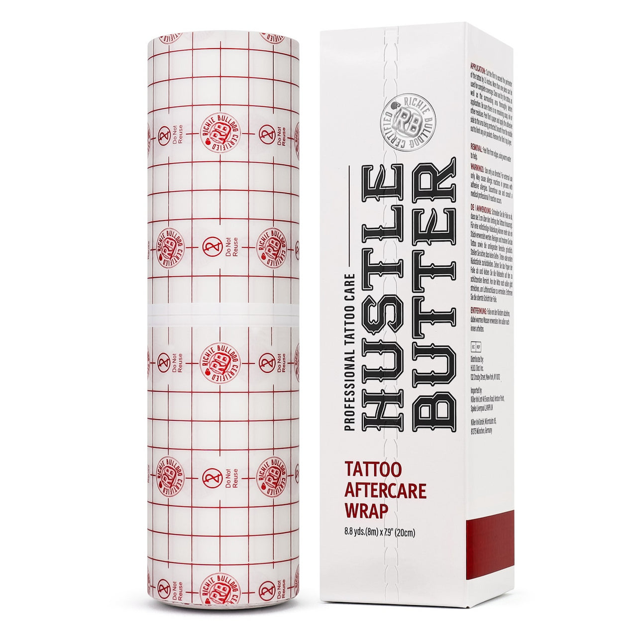 Hustle Butter Tattoo Aftercare Wrap - Professional Size 20cm x 8m Main image