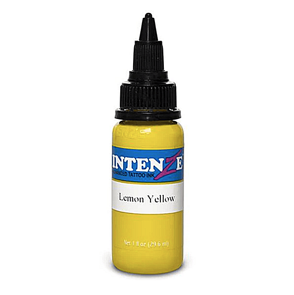 Lemon Yellow - Intenze Tattoo Ink