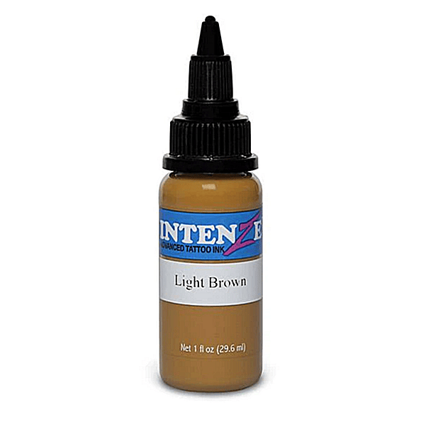 Light Brown - Intenze Tattoo Ink