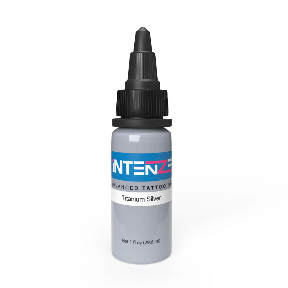 Titanium Silver – Intenze Tattoo Ink