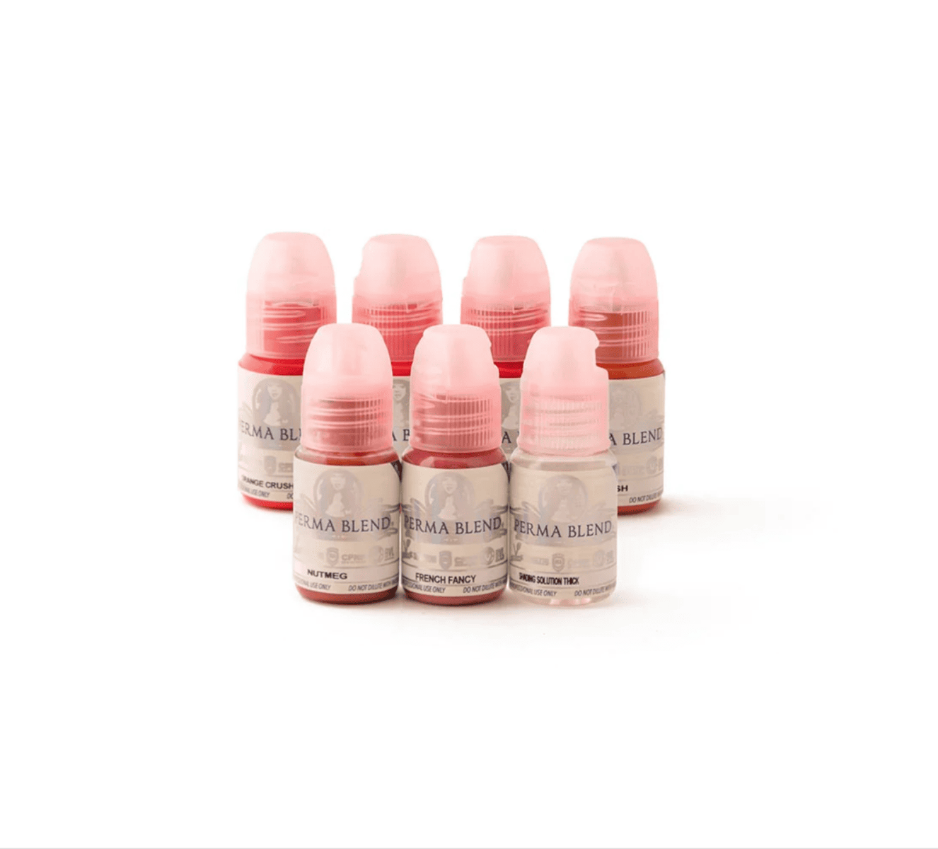 SALE - Sweet Lips Kit -  Perma Blend - Single Bottles - Expired - Use for practice ONLY Secondary image