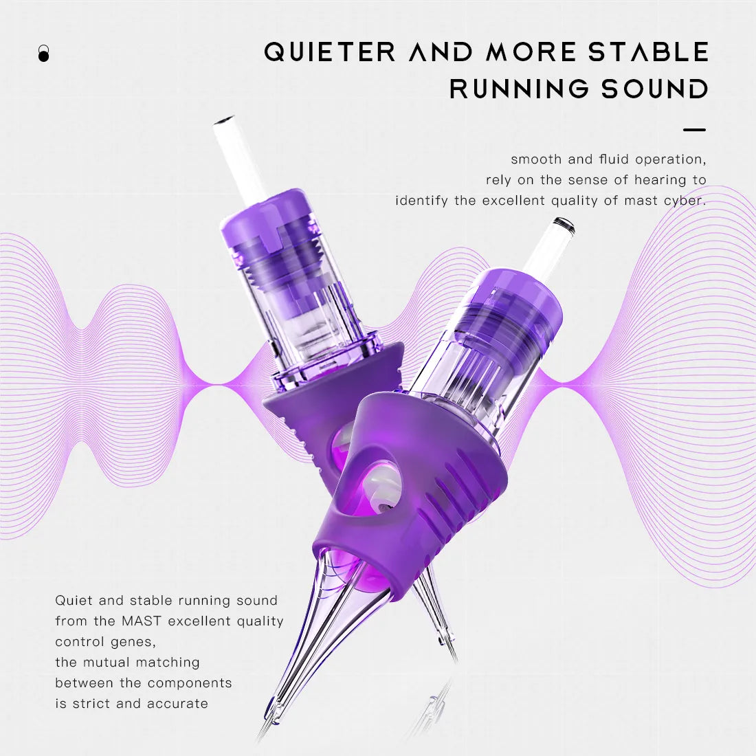 Mast Cyber Universal Needle Cartridges - Round Shader