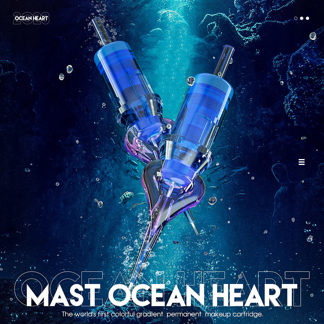Mast Ocean Heart Tattoo Cartridges – Round Shader – Box of 20