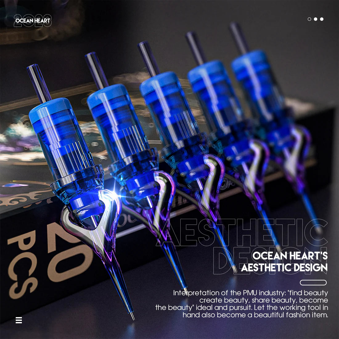 Mast Ocean Heart Tattoo Cartridges – Round Shader – Box of 20