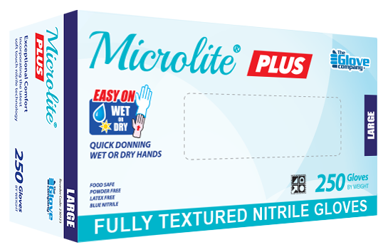 Microlite® PLUS Nitrile Disposable Gloves - Pack of 250