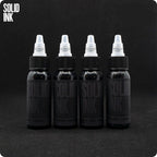Black Label - Greywash Set of 4 bottles - Solid Ink