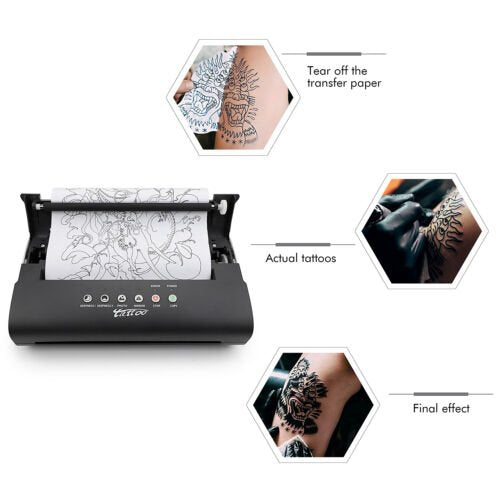 MT200 Tattoo Stencil Printer Transfer Thermal Copier Machine